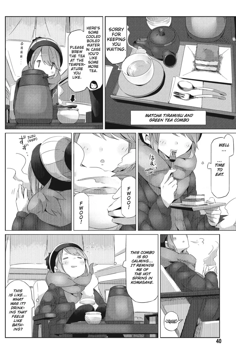 Read Laid-Back Camp chapter 25 image 6 on Lezhin