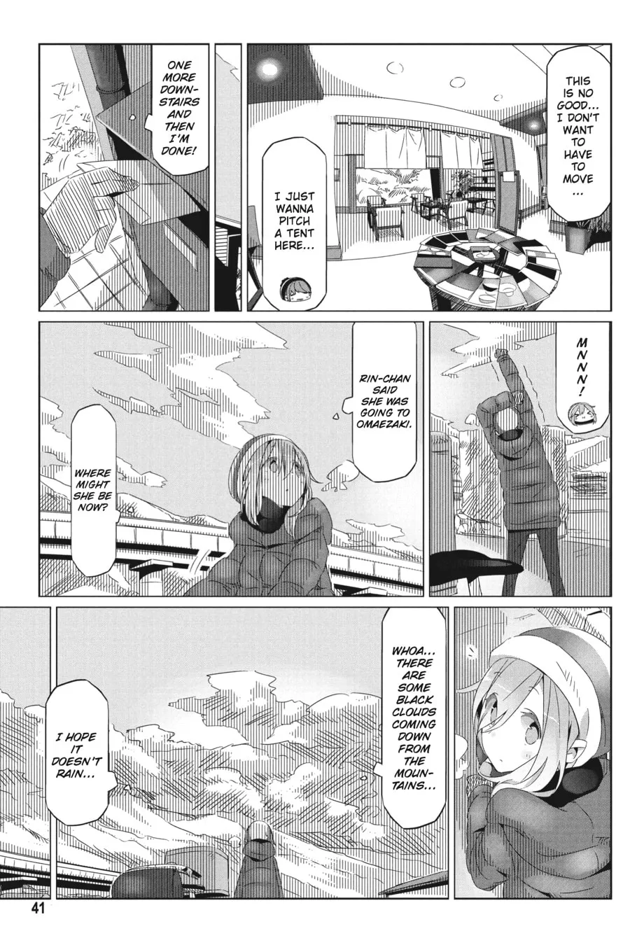 Read Laid-Back Camp chapter 25 image 7 on Lezhin