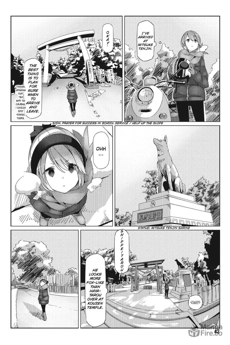 Read Laid-Back Camp chapter 25 image 8 on Lezhin