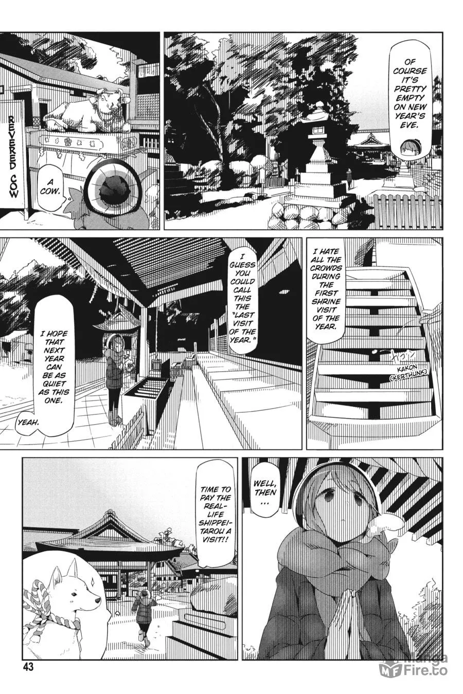 Read Laid-Back Camp chapter 25 image 9 on Lezhin
