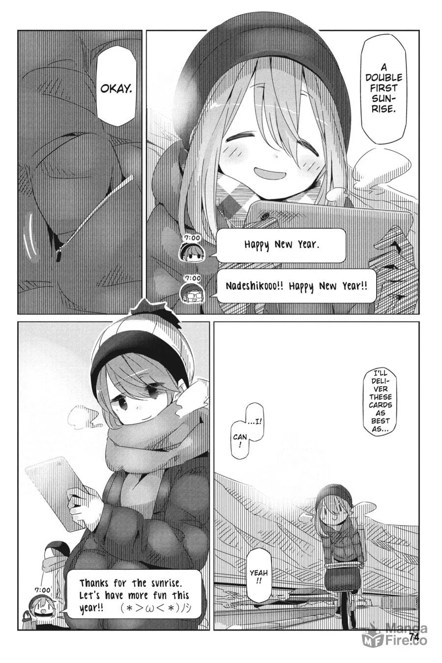 Read Laid-Back Camp chapter 26 image 14 on Lezhin
