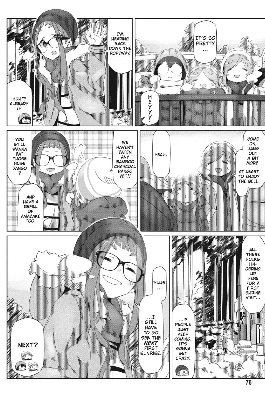 Read Laid-Back Camp chapter 26 image 16 on Lezhin