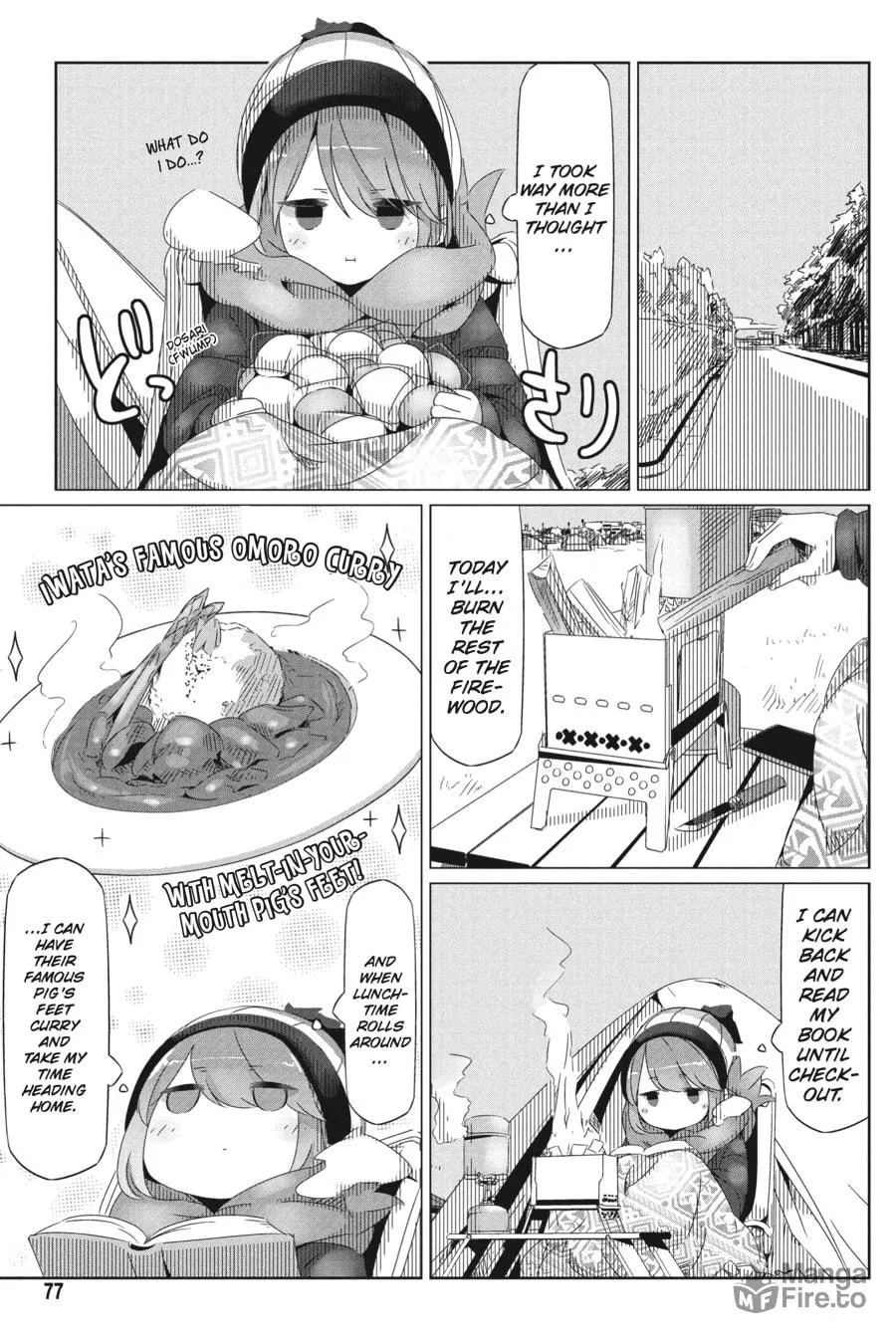 Read Laid-Back Camp chapter 26 image 17 on Lezhin