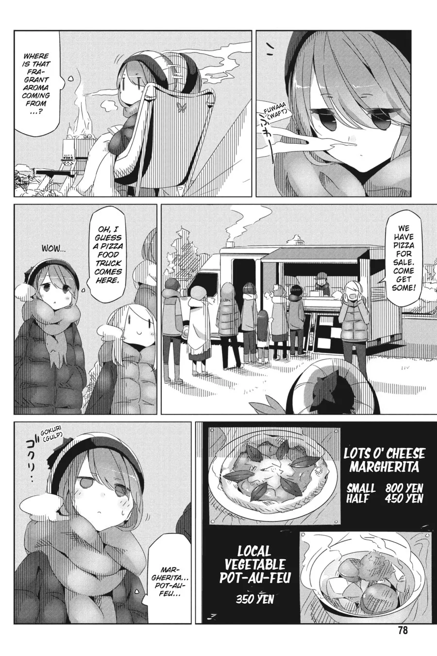 Read Laid-Back Camp chapter 26 image 18 on Lezhin