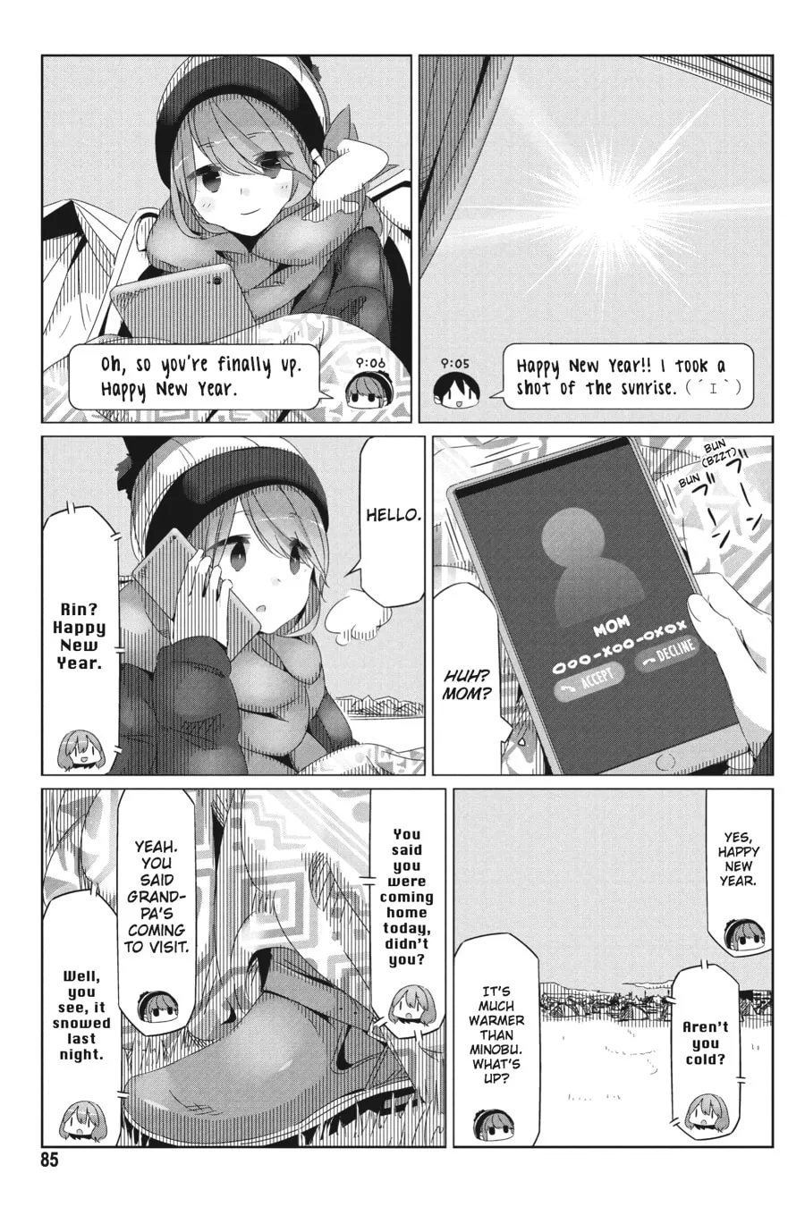 Read Laid-Back Camp chapter 26 image 25 on Lezhin