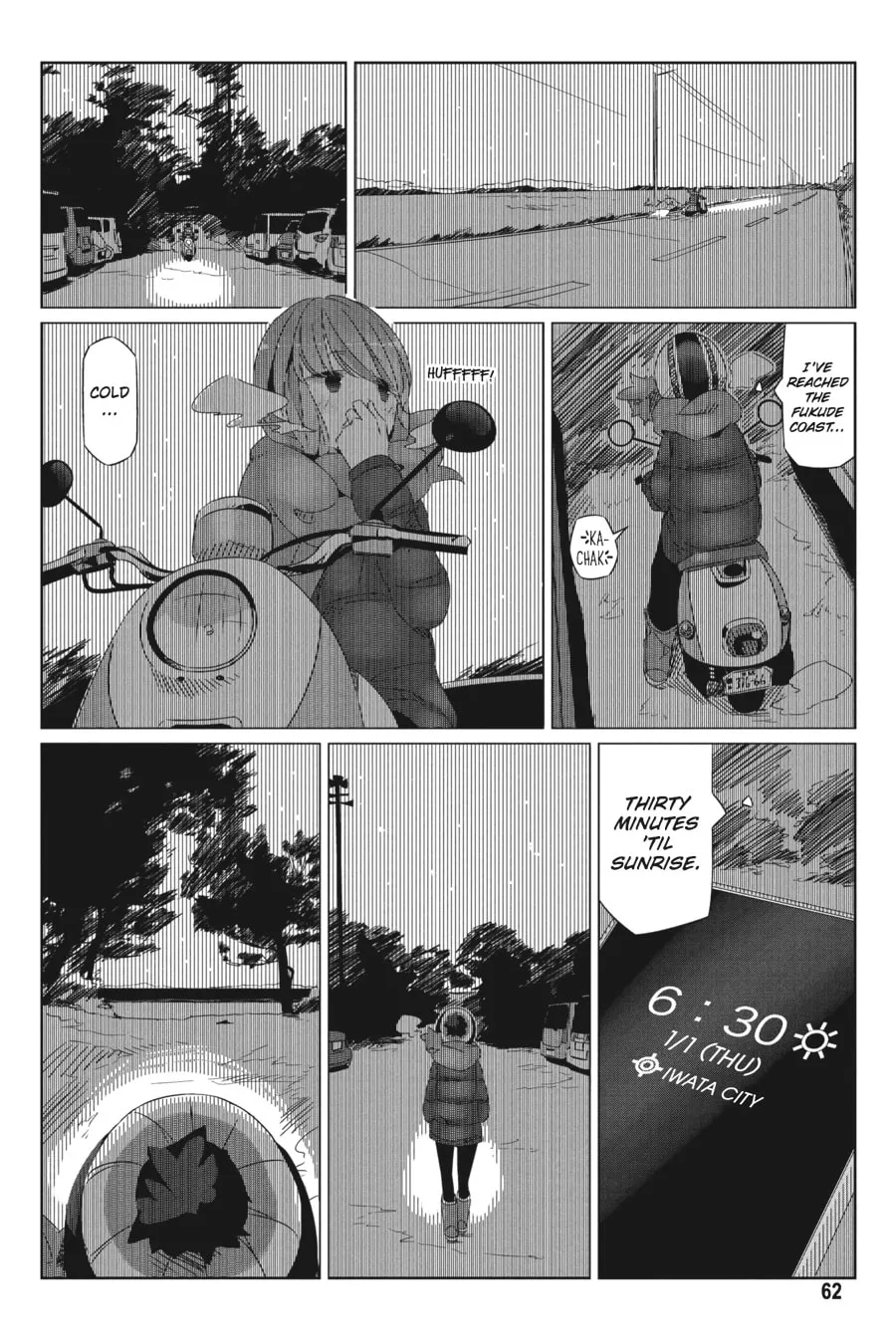 Read Laid-Back Camp chapter 26 image 3 on Lezhin