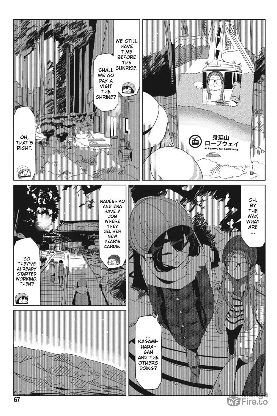 Read Laid-Back Camp chapter 26 image 8 on Lezhin