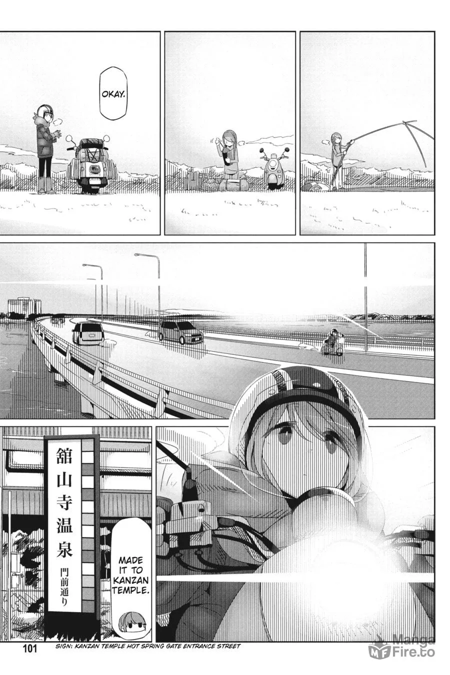 Read Laid-Back Camp chapter 27 image 11 on Lezhin