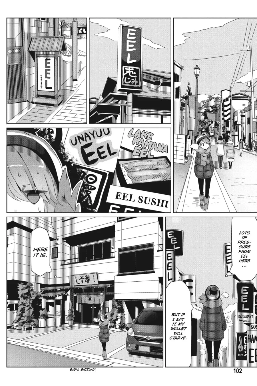 Read Laid-Back Camp chapter 27 image 12 on Lezhin