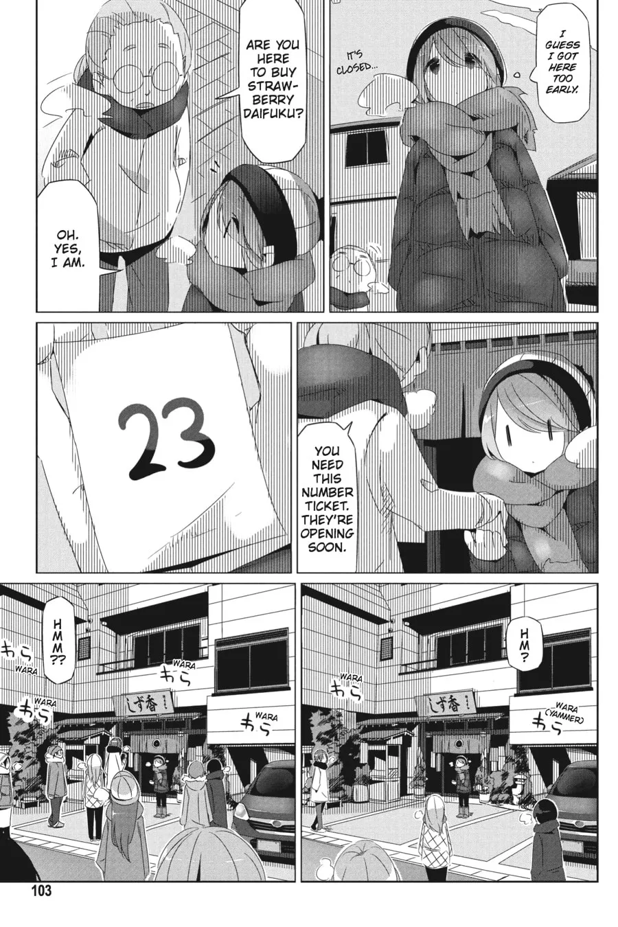 Read Laid-Back Camp chapter 27 image 13 on Lezhin