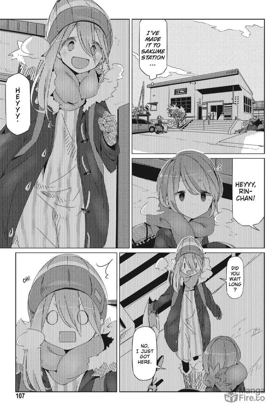 Read Laid-Back Camp chapter 27 image 17 on Lezhin