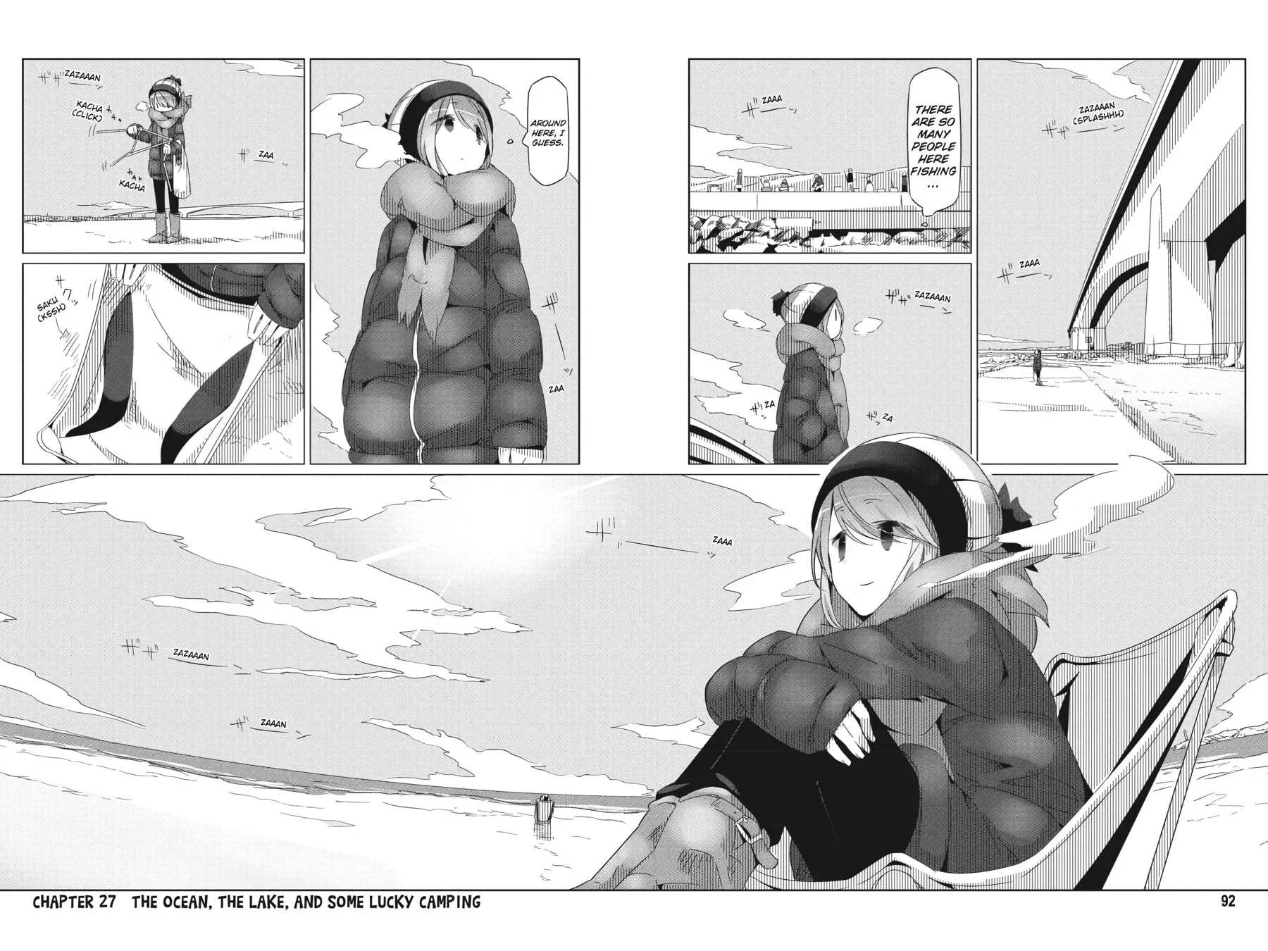 Read Laid-Back Camp chapter 27 image 3 on Lezhin