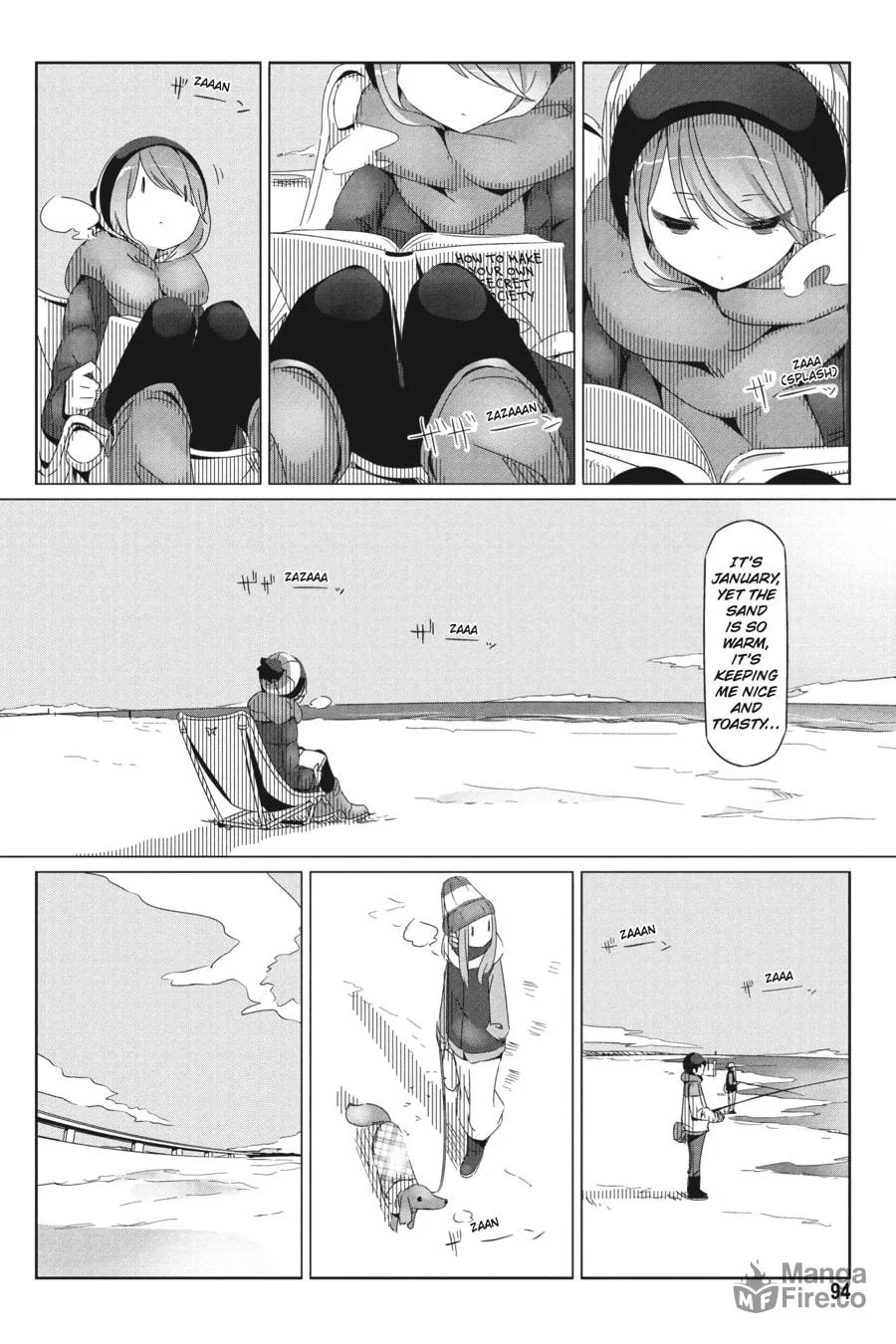 Read Laid-Back Camp chapter 27 image 4 on Lezhin