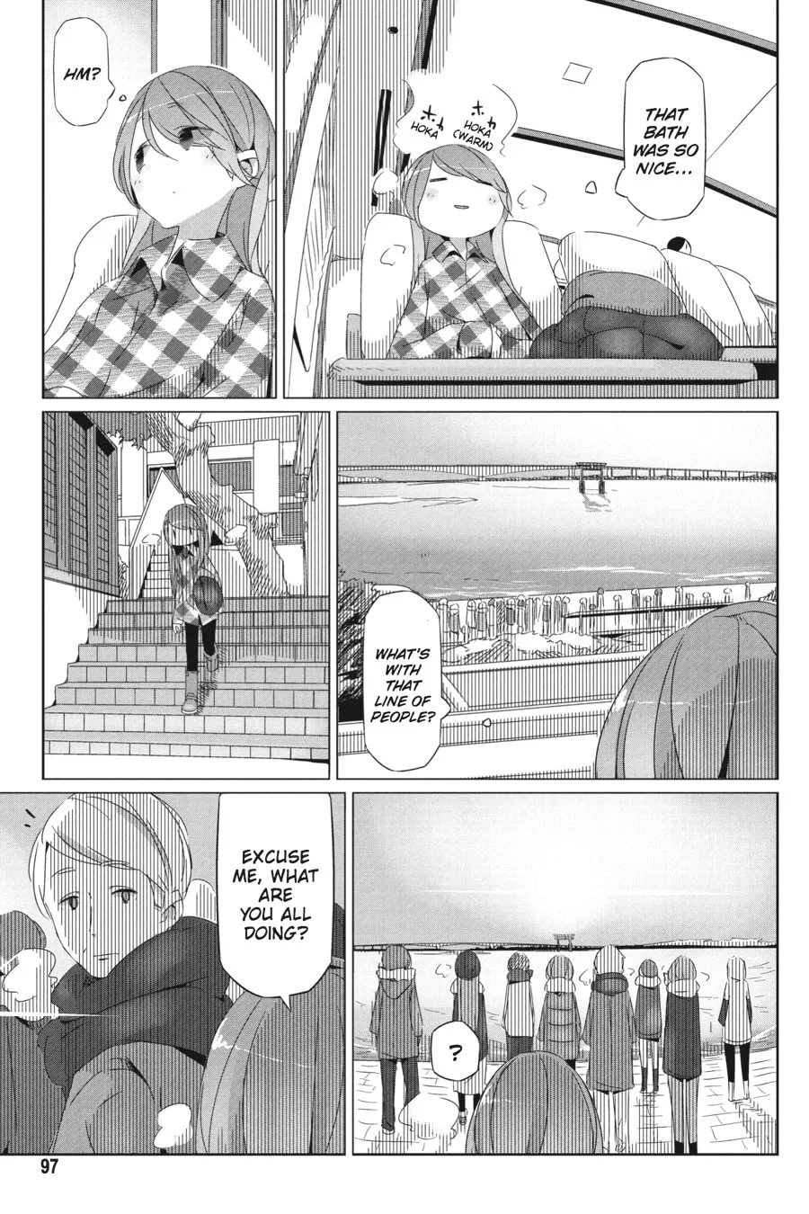 Read Laid-Back Camp chapter 27 image 7 on Lezhin