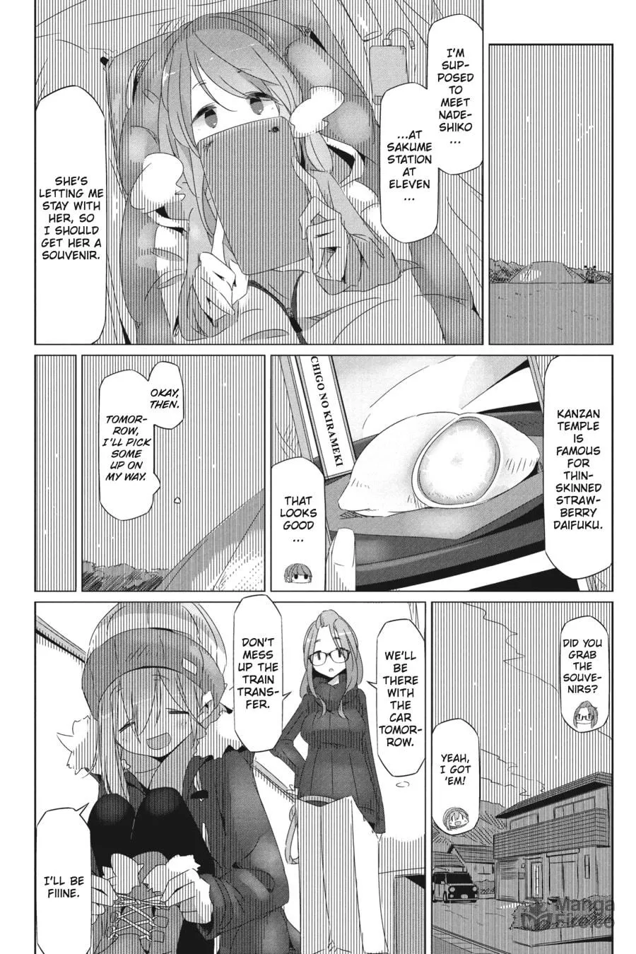 Read Laid-Back Camp chapter 27 image 9 on Lezhin