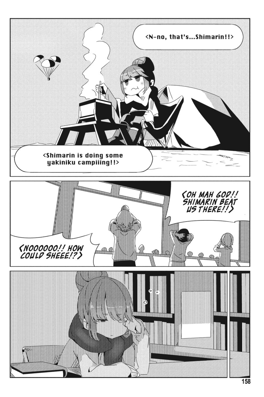 Read Laid-Back Camp chapter 28.1 image 13 on Lezhin