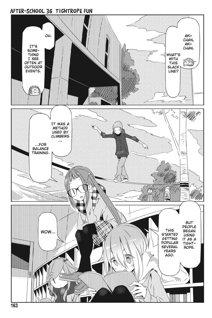 Read Laid-Back Camp chapter 28.1 image 18 on Lezhin