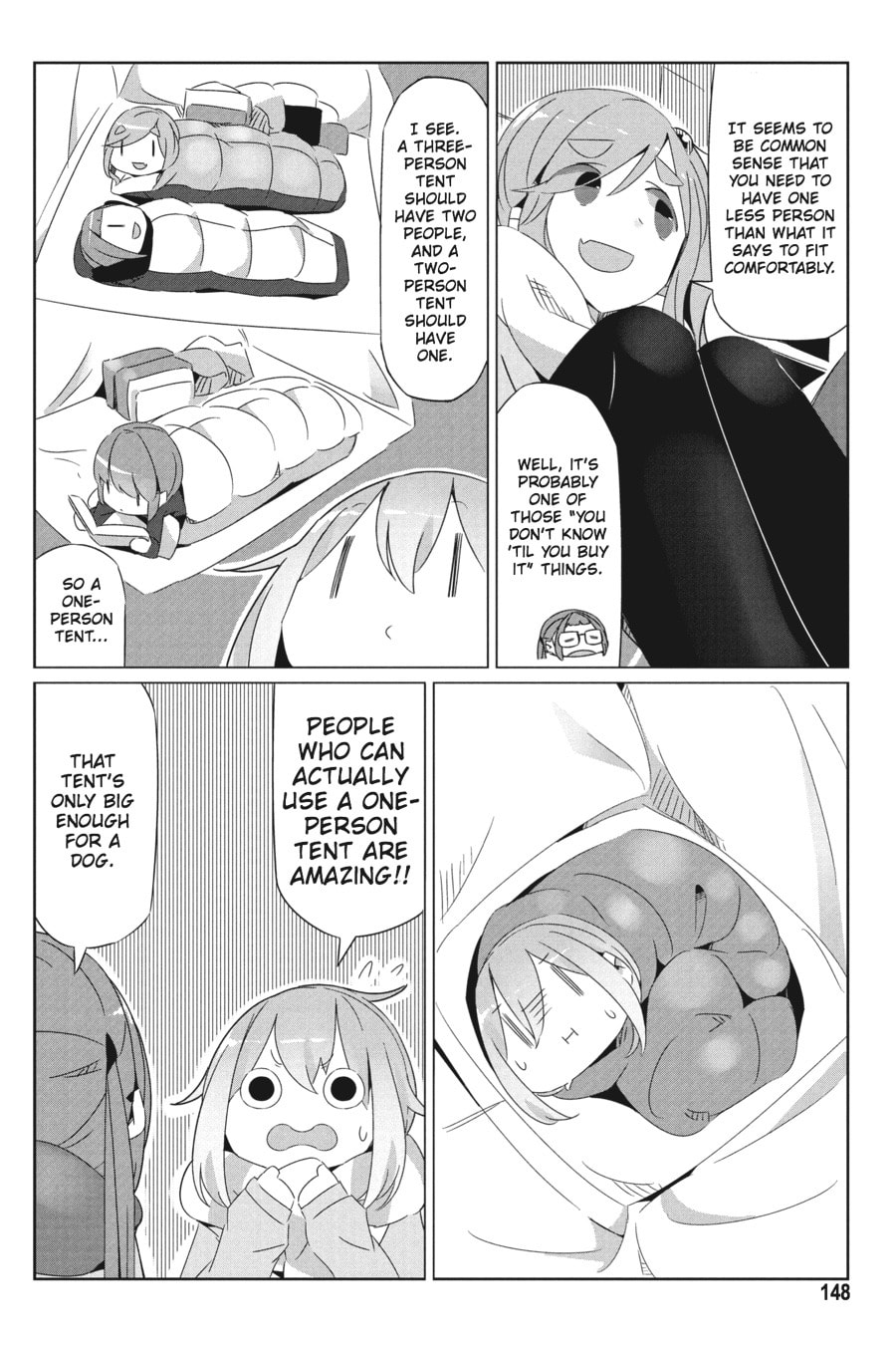 Read Laid-Back Camp chapter 28.1 image 3 on Lezhin