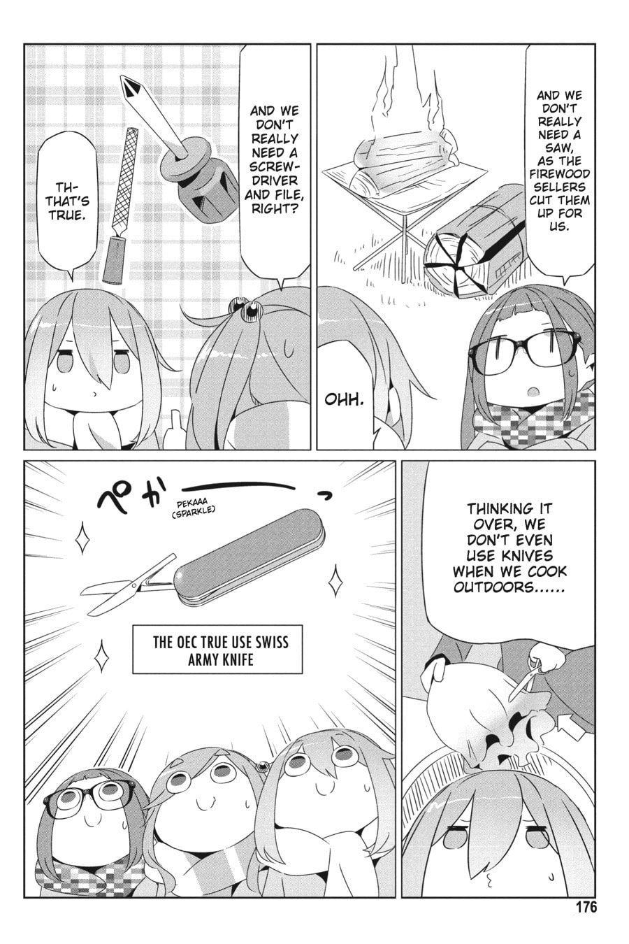 Read Laid-Back Camp chapter 28.1 image 31 on Lezhin