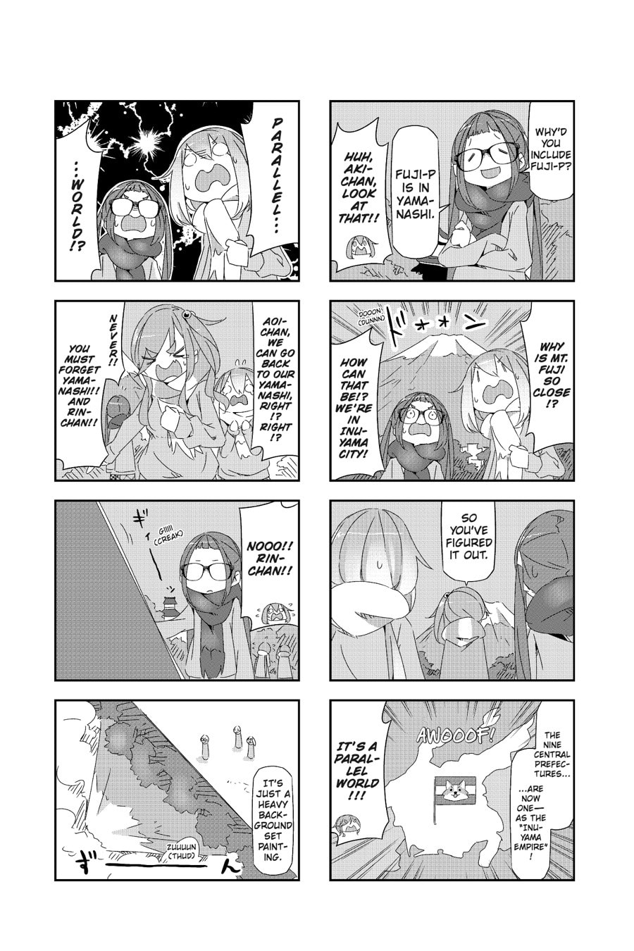 Read Laid-Back Camp chapter 28.1 image 34 on Lezhin