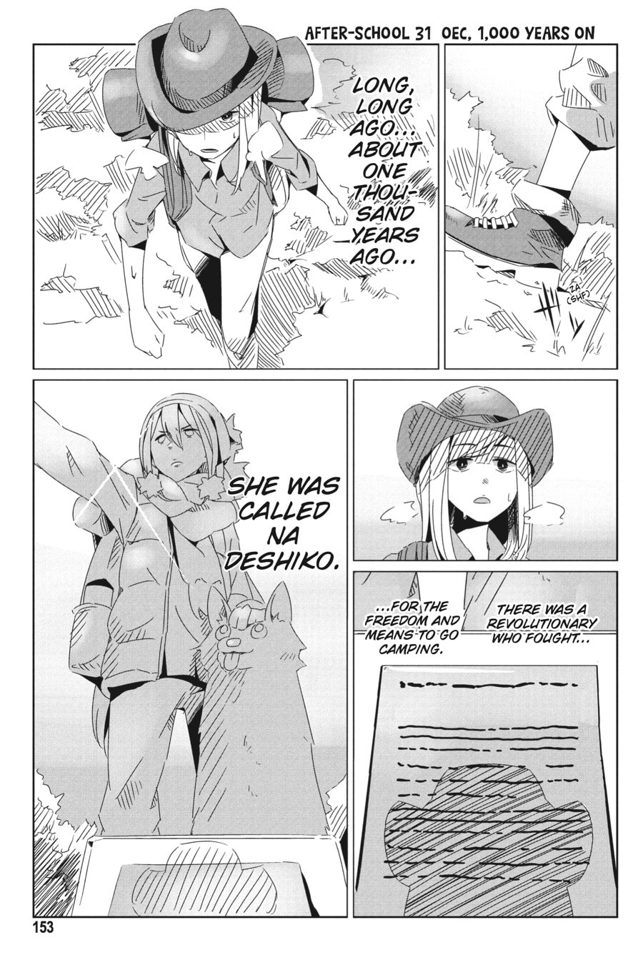 Read Laid-Back Camp chapter 28.1 image 8 on Lezhin