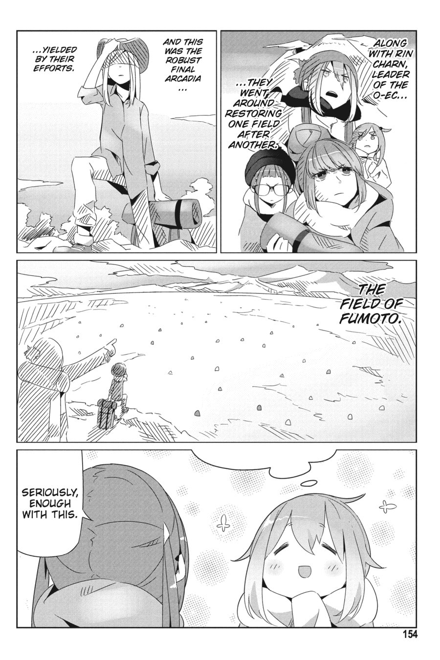 Read Laid-Back Camp chapter 28.1 image 9 on Lezhin