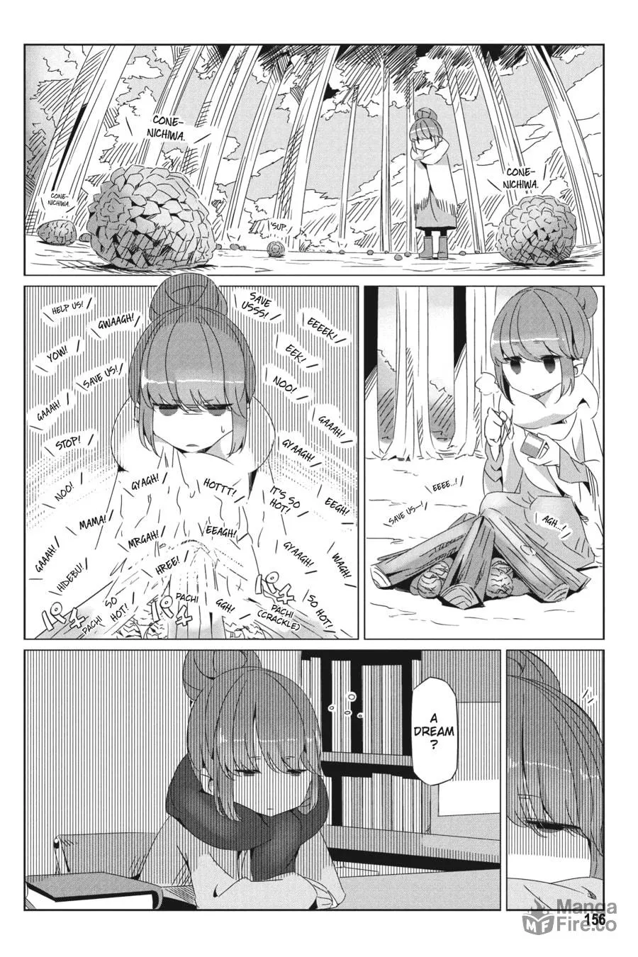 Read Laid-Back Camp chapter 28.5 image 11 on Lezhin