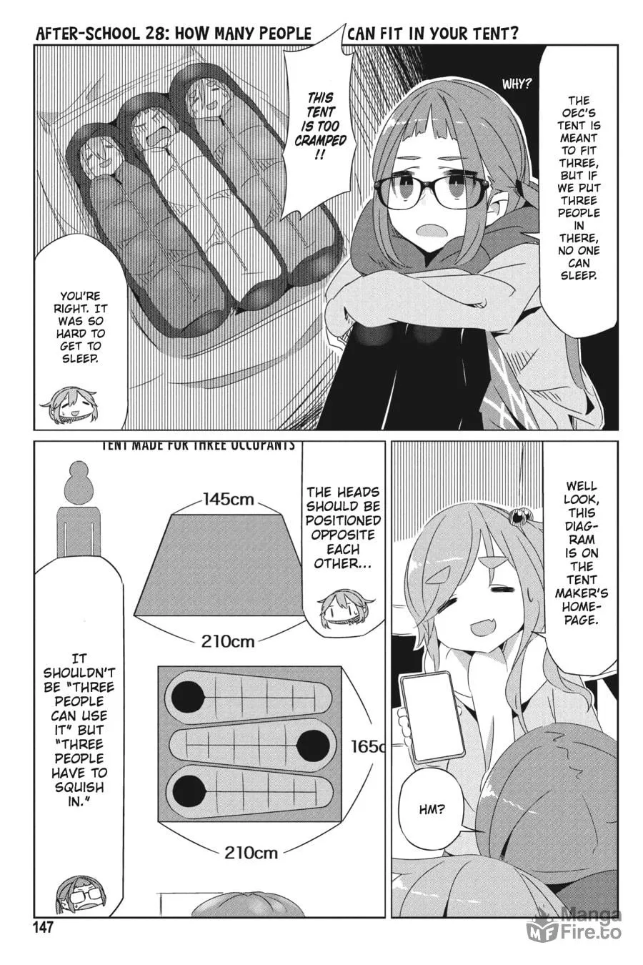 Read Laid-Back Camp chapter 28.5 image 2 on Lezhin