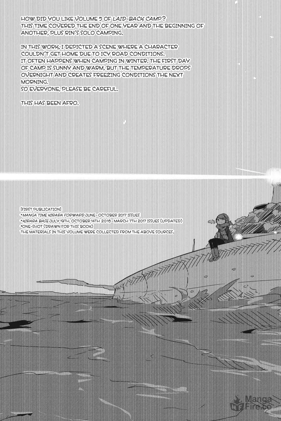 Read Laid-Back Camp chapter 28.5 image 32 on Lezhin