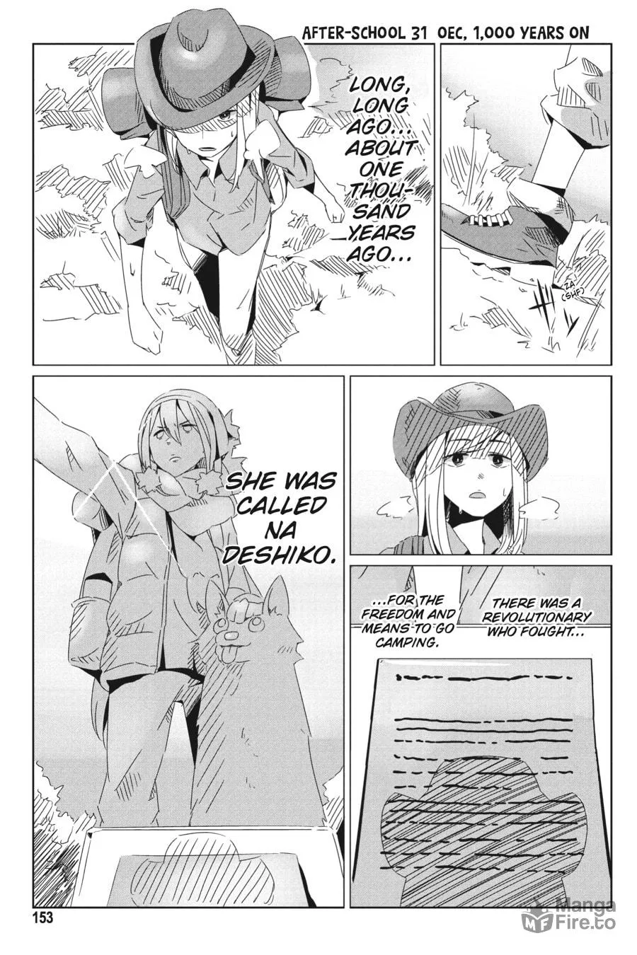 Read Laid-Back Camp chapter 28.5 image 8 on Lezhin