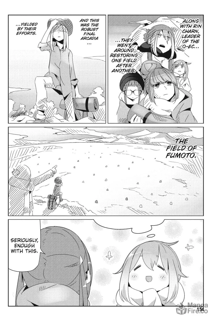Read Laid-Back Camp chapter 28.5 image 9 on Lezhin