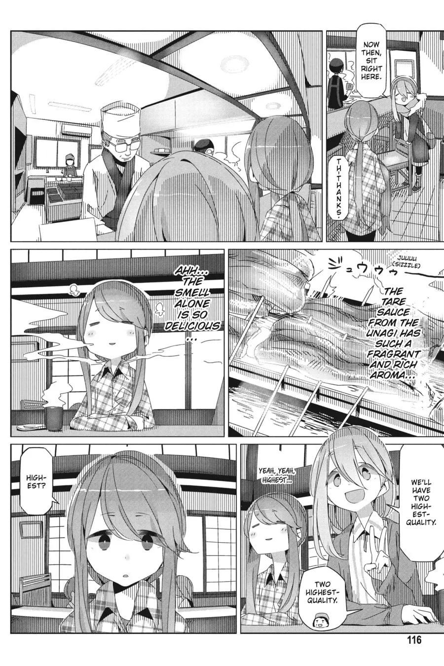 Read Laid-Back Camp chapter 28 image 1 on Lezhin