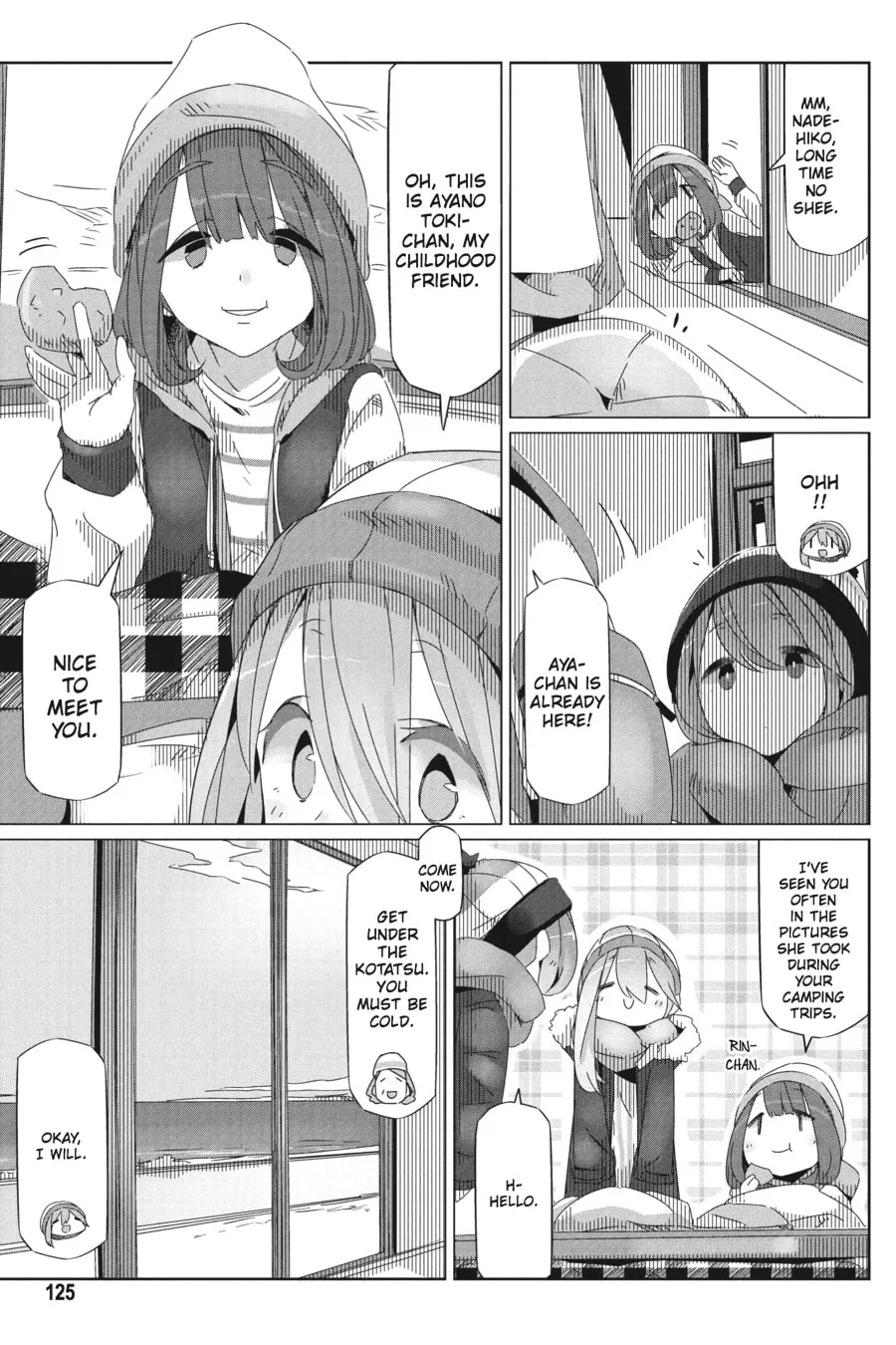 Read Laid-Back Camp chapter 28 image 10 on Lezhin