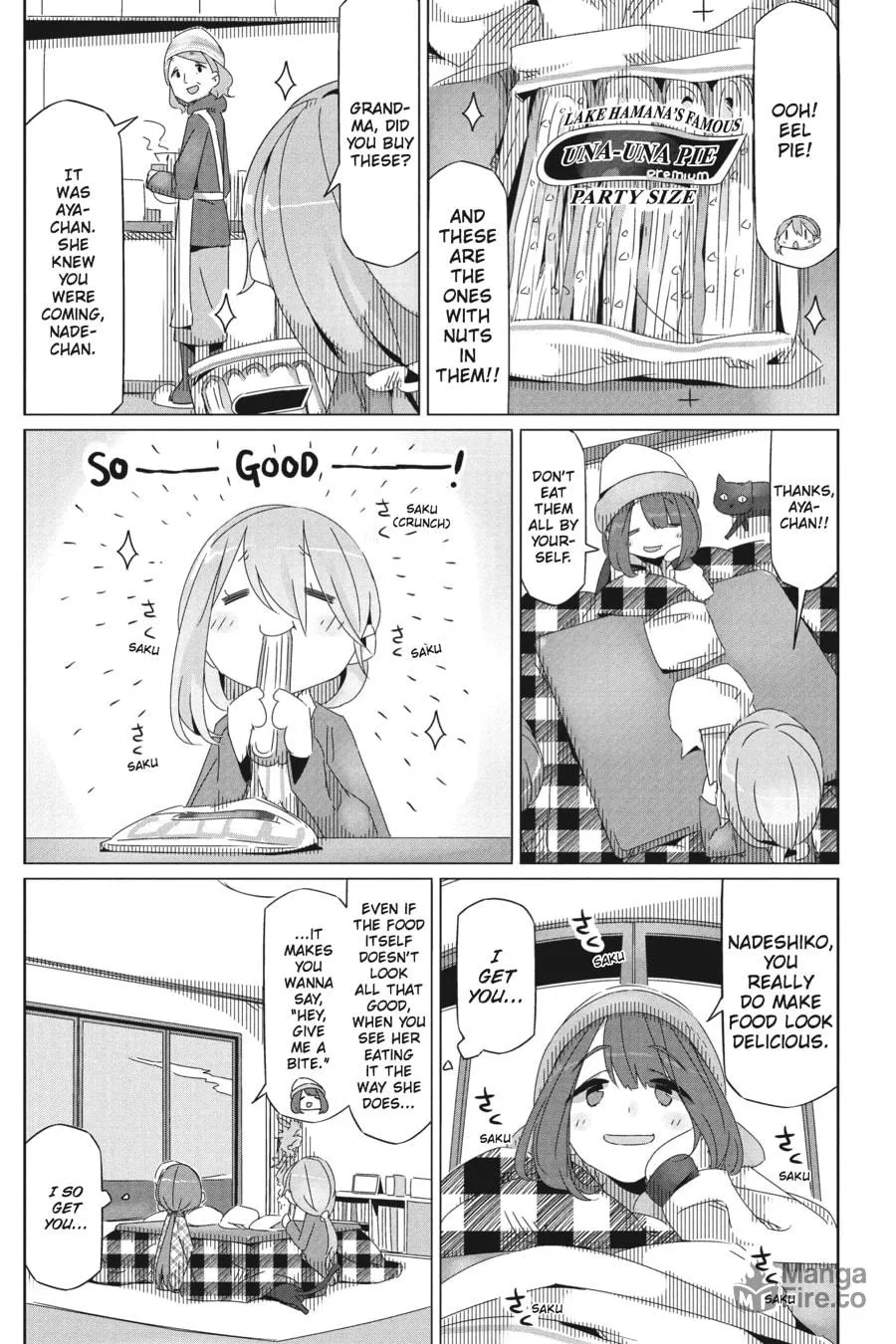 Read Laid-Back Camp chapter 28 image 11 on Lezhin