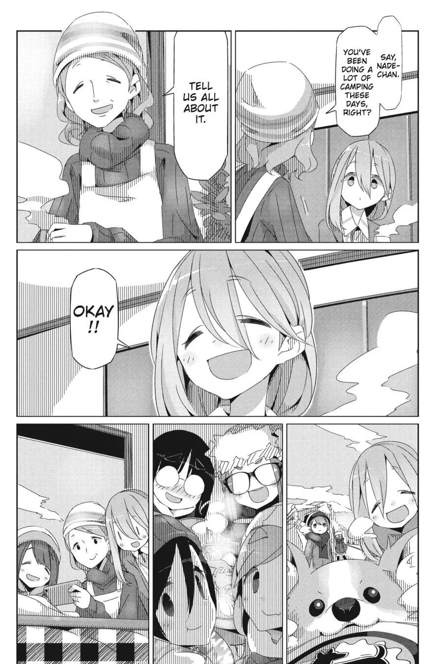 Read Laid-Back Camp chapter 28 image 15 on Lezhin