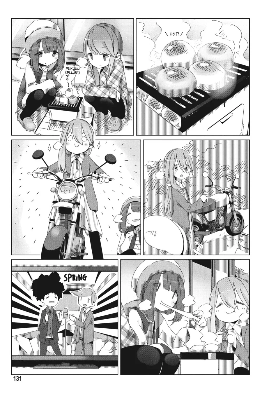 Read Laid-Back Camp chapter 28 image 16 on Lezhin
