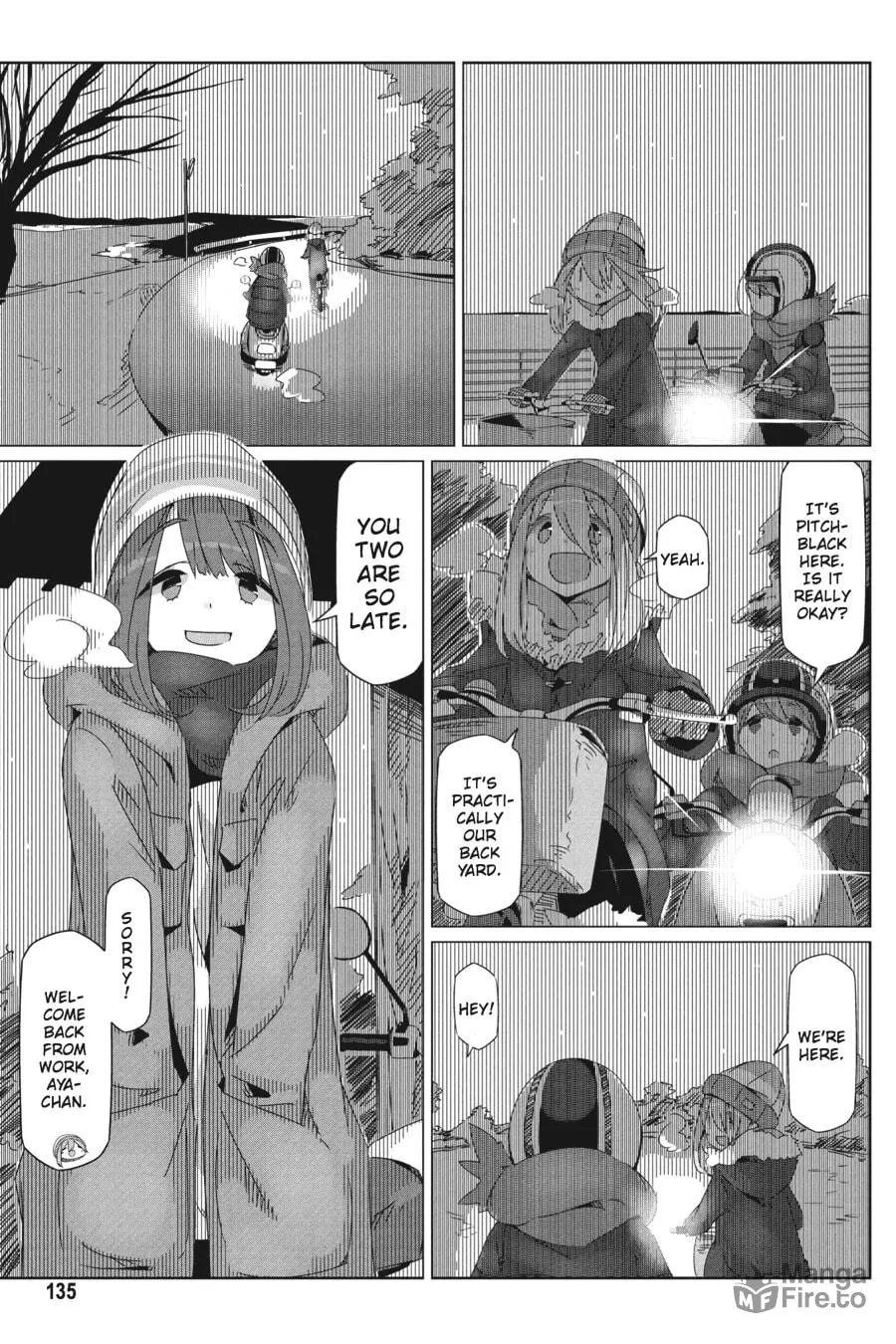 Read Laid-Back Camp chapter 28 image 20 on Lezhin