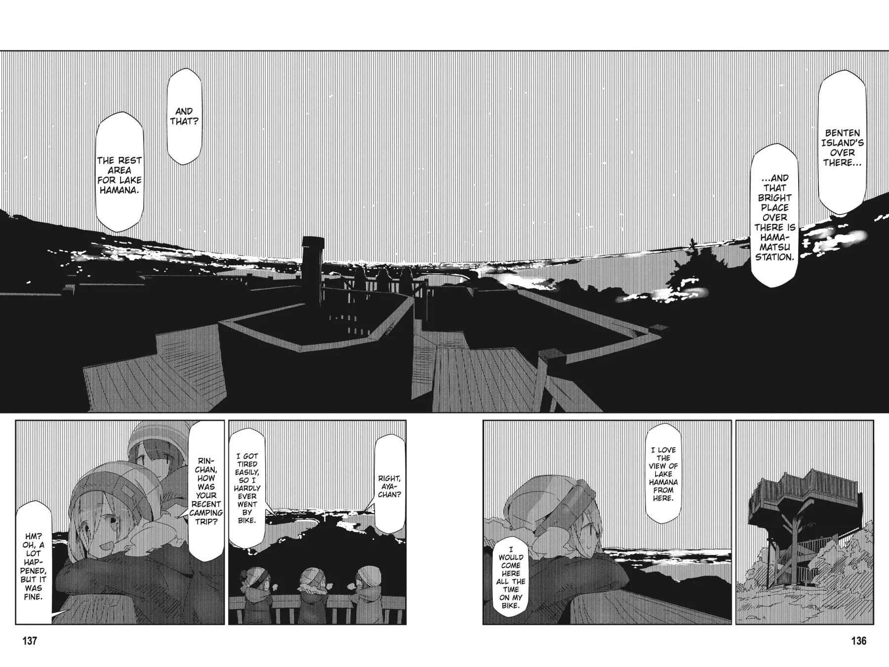Read Laid-Back Camp chapter 28 image 21 on Lezhin