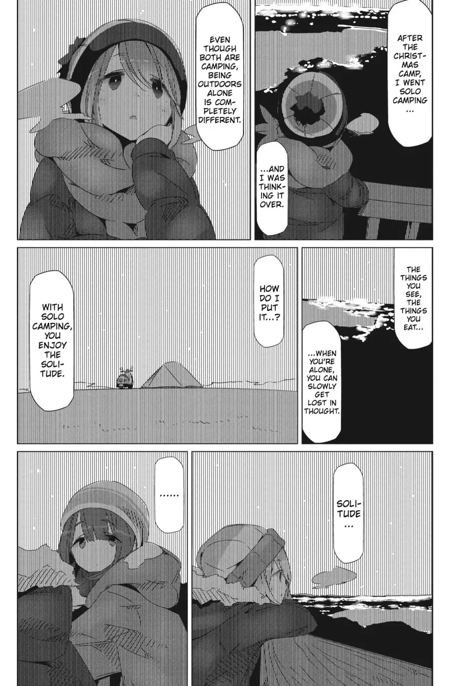 Read Laid-Back Camp chapter 28 image 22 on Lezhin