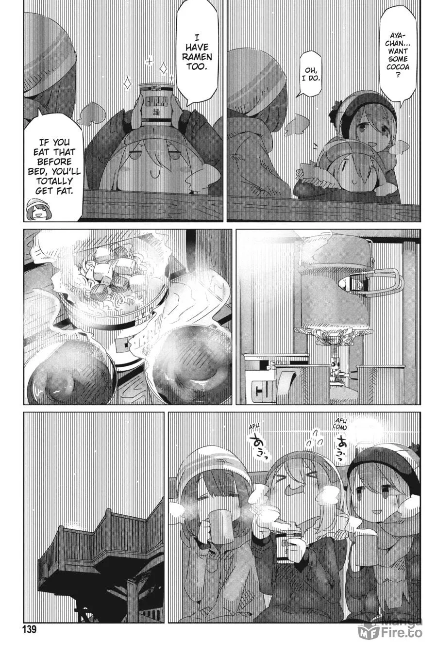Read Laid-Back Camp chapter 28 image 23 on Lezhin