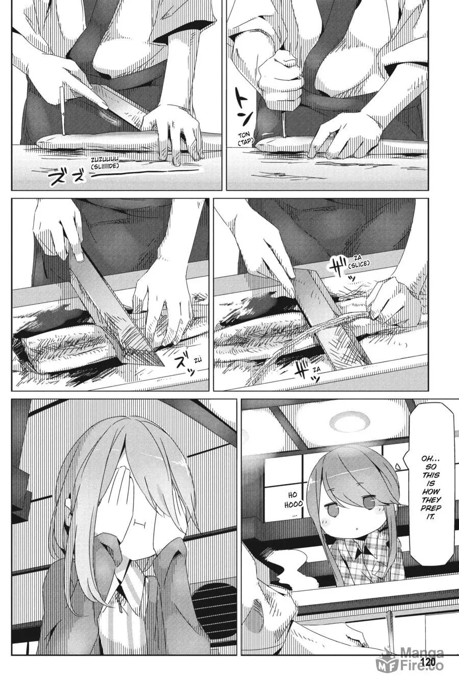Read Laid-Back Camp chapter 28 image 5 on Lezhin