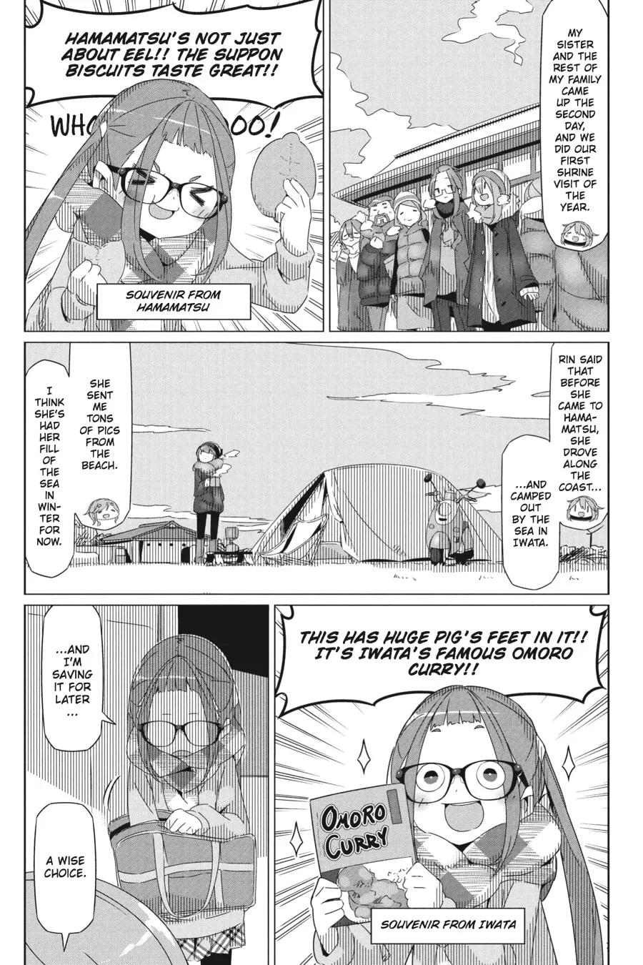 Read Laid-Back Camp chapter 29 image 1 on Lezhin