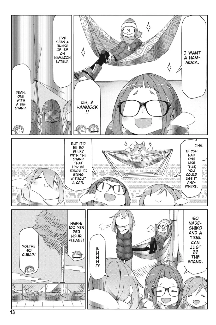Read Laid-Back Camp chapter 29 image 10 on Lezhin