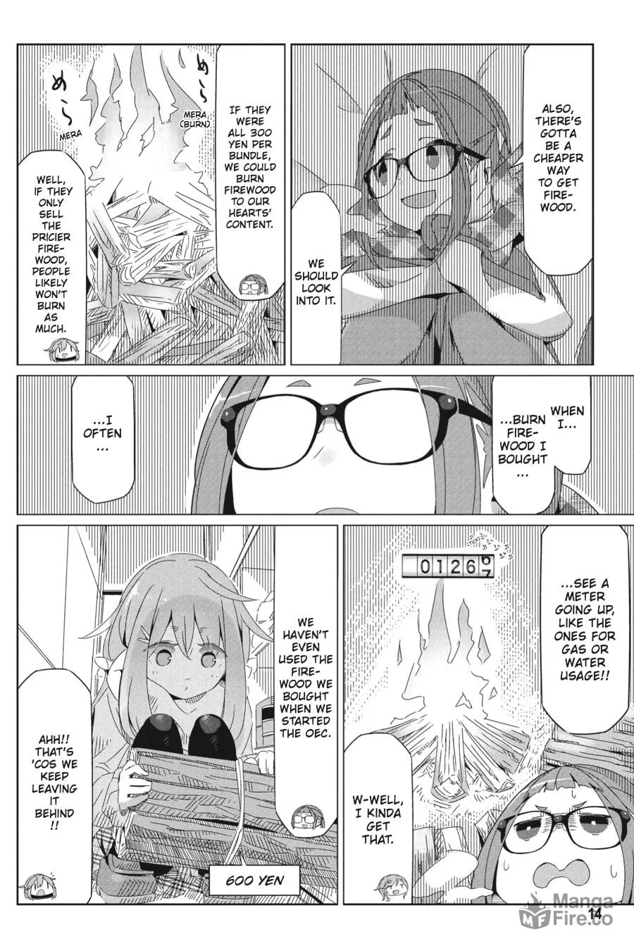 Read Laid-Back Camp chapter 29 image 11 on Lezhin