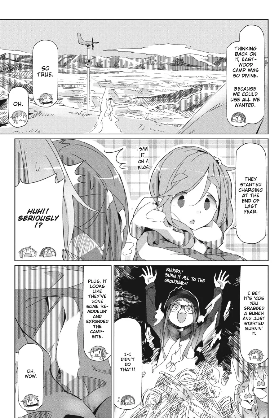 Read Laid-Back Camp chapter 29 image 12 on Lezhin