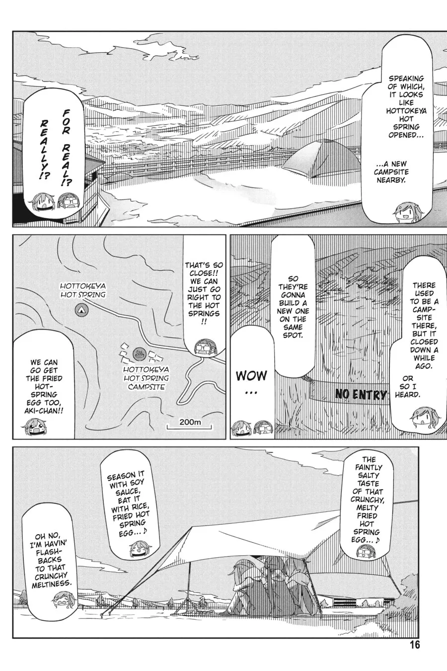 Read Laid-Back Camp chapter 29 image 13 on Lezhin