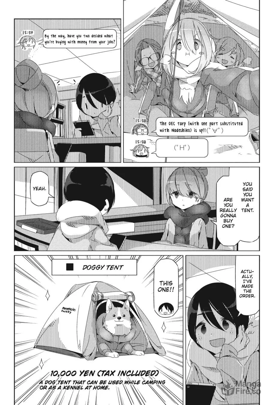 Read Laid-Back Camp chapter 29 image 14 on Lezhin