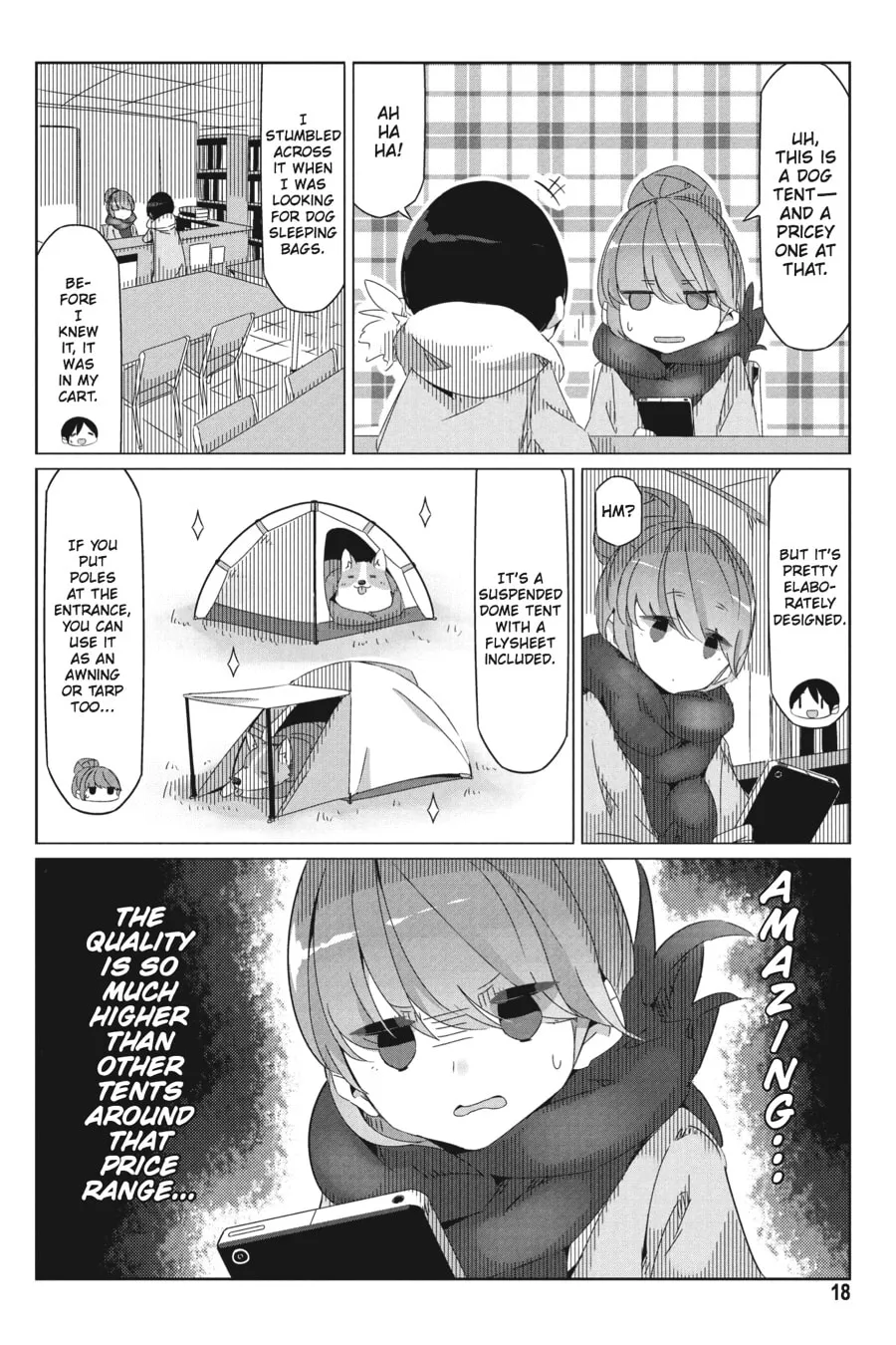 Read Laid-Back Camp chapter 29 image 15 on Lezhin