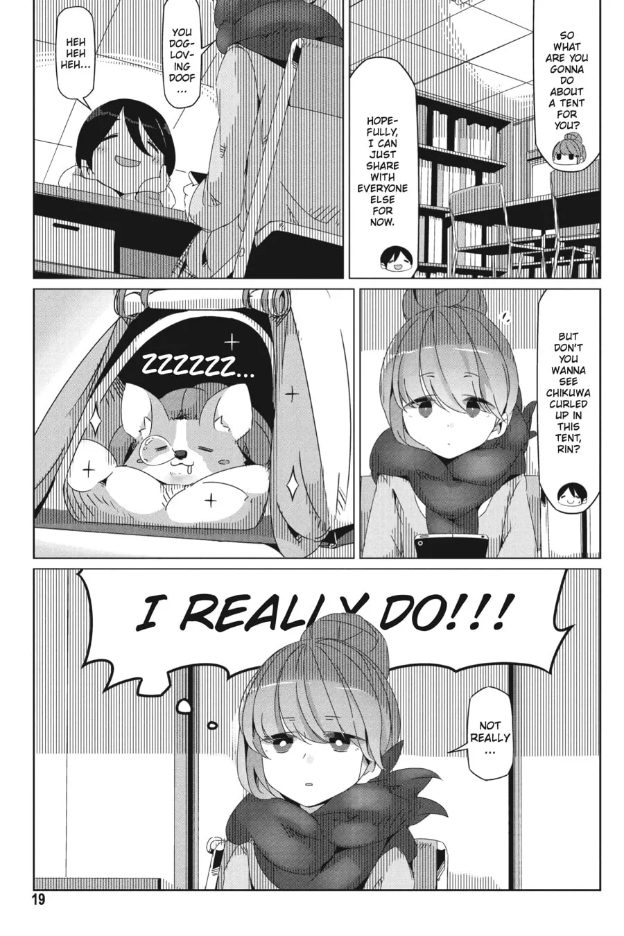 Read Laid-Back Camp chapter 29 image 16 on Lezhin