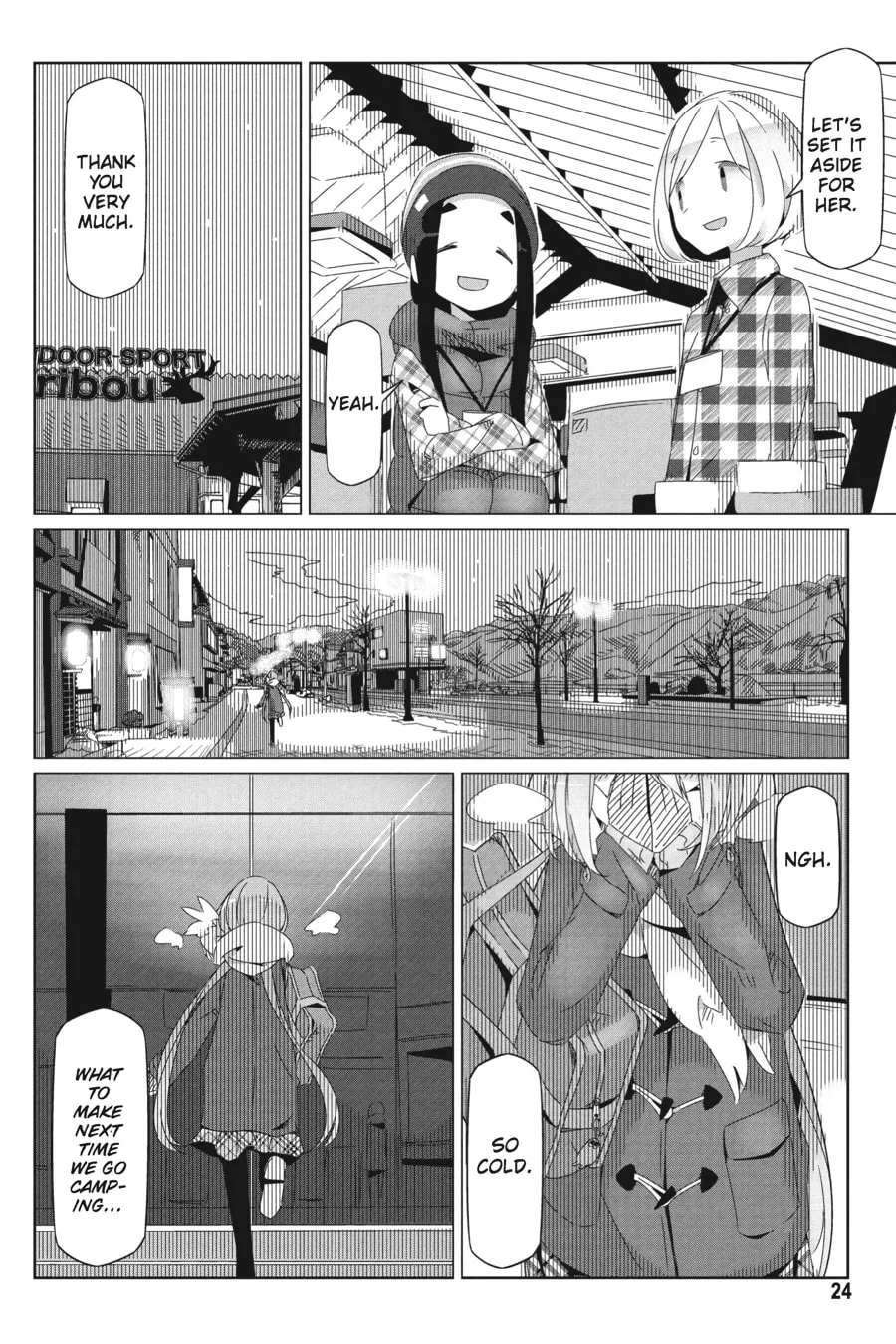 Read Laid-Back Camp chapter 29 image 21 on Lezhin